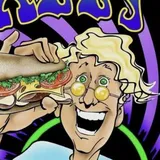 The original Fatty's hippie mascot